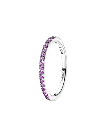Anillo Banda Morado
Brillante